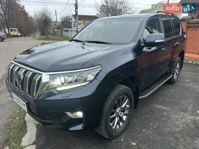 Синий Тойота Ленд Крузер Прадо, объемом двигателя 2.76 л и пробегом 180 тыс. км за 36900 $, фото 2 на Automoto.ua