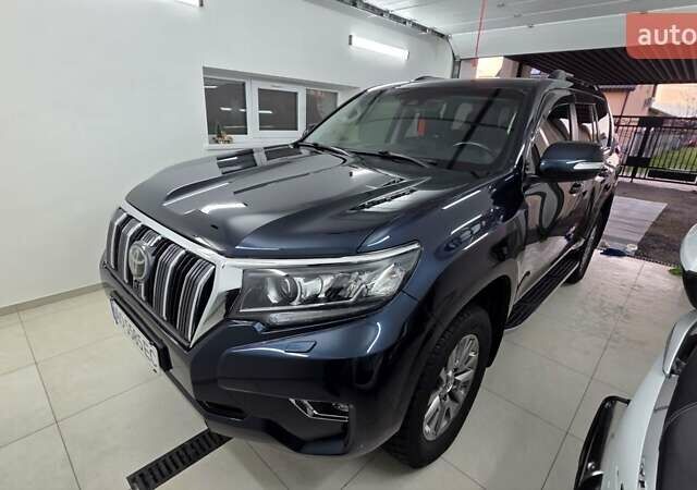 Синий Тойота Ленд Крузер Прадо, объемом двигателя 2.76 л и пробегом 105 тыс. км за 49500 $, фото 18 на Automoto.ua