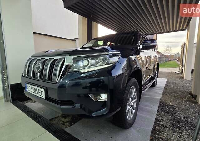 Синий Тойота Ленд Крузер Прадо, объемом двигателя 2.76 л и пробегом 105 тыс. км за 49500 $, фото 2 на Automoto.ua