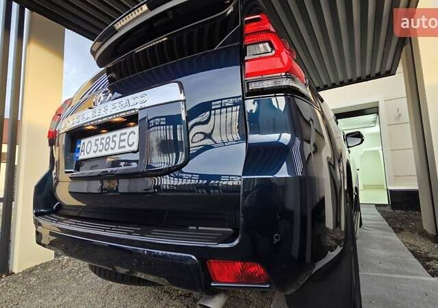 Синий Тойота Ленд Крузер Прадо, объемом двигателя 2.76 л и пробегом 105 тыс. км за 49500 $, фото 10 на Automoto.ua