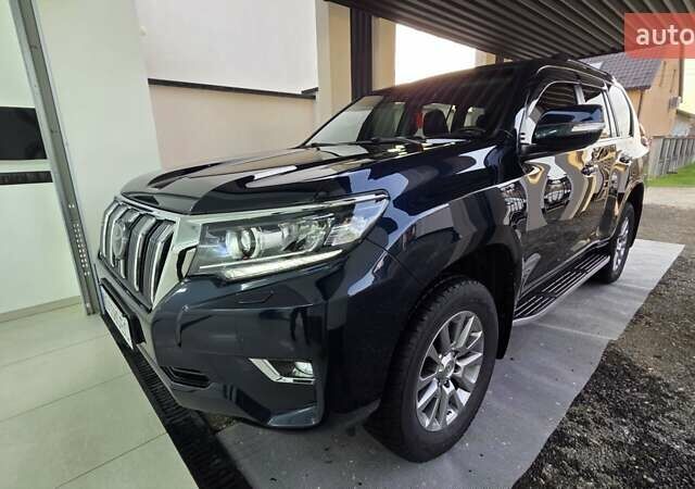 Синий Тойота Ленд Крузер Прадо, объемом двигателя 2.76 л и пробегом 105 тыс. км за 49500 $, фото 3 на Automoto.ua