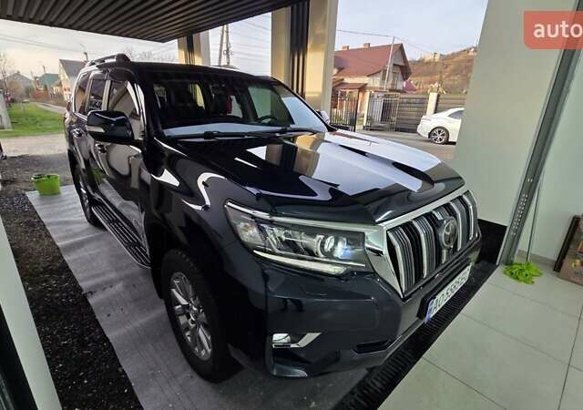 Синий Тойота Ленд Крузер Прадо, объемом двигателя 2.76 л и пробегом 105 тыс. км за 49500 $, фото 1 на Automoto.ua