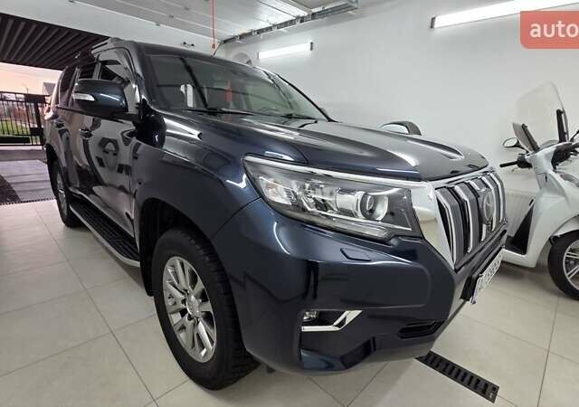 Синий Тойота Ленд Крузер Прадо, объемом двигателя 2.76 л и пробегом 105 тыс. км за 49500 $, фото 17 на Automoto.ua