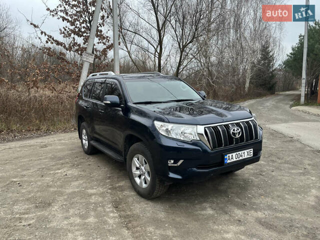 Синий Тойота Ленд Крузер Прадо, объемом двигателя 2.76 л и пробегом 79 тыс. км за 44000 $, фото 1 на Automoto.ua
