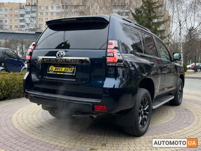 Синий Тойота Ленд Крузер Прадо, объемом двигателя 4 л и пробегом 76 тыс. км за 42700 $, фото 6 на Automoto.ua