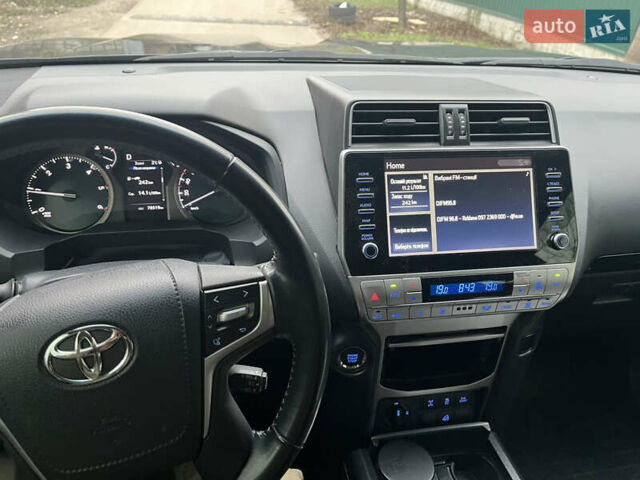 Синий Тойота Ленд Крузер Прадо, объемом двигателя 2.76 л и пробегом 79 тыс. км за 44000 $, фото 6 на Automoto.ua