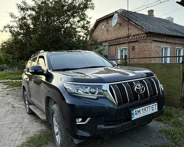 Синий Тойота Ленд Крузер Прадо, объемом двигателя 2.76 л и пробегом 150 тыс. км за 41000 $, фото 2 на Automoto.ua