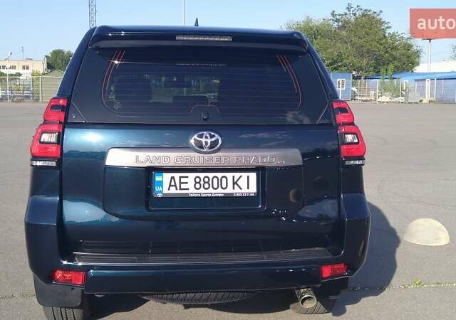 Синий Тойота Ленд Крузер Прадо, объемом двигателя 2.76 л и пробегом 55 тыс. км за 52500 $, фото 4 на Automoto.ua