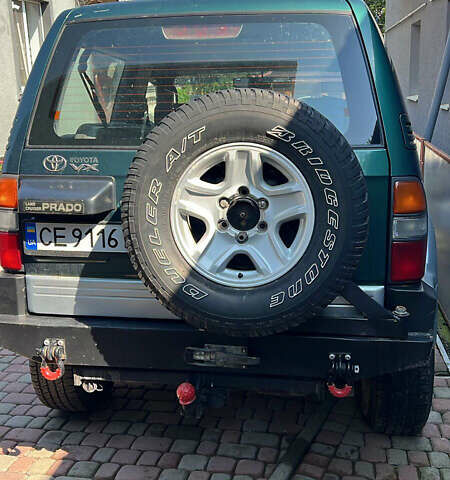 Зелений Тойота Ленд Крузер Прадо, об'ємом двигуна 3.38 л та пробігом 350 тис. км за 9999 $, фото 7 на Automoto.ua