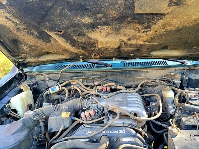 Зеленый Тойота Ленд Крузер Прадо, объемом двигателя 3.4 л и пробегом 380 тыс. км за 8700 $, фото 4 на Automoto.ua