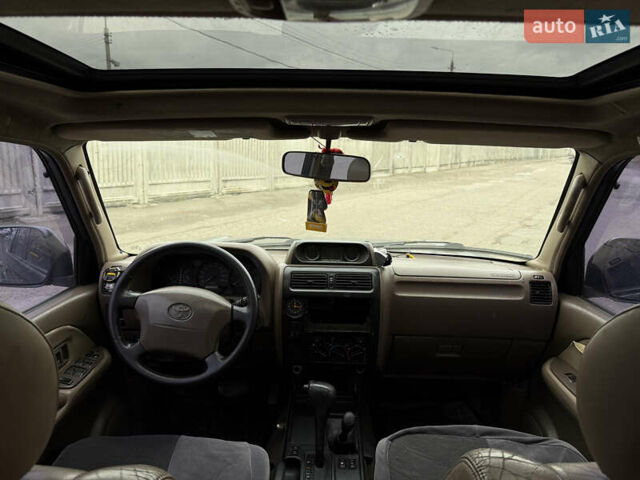 Зеленый Тойота Ленд Крузер Прадо, объемом двигателя 3.4 л и пробегом 308 тыс. км за 5999 $, фото 14 на Automoto.ua