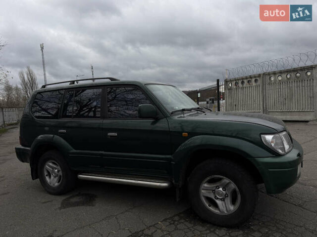 Зеленый Тойота Ленд Крузер Прадо, объемом двигателя 3.4 л и пробегом 308 тыс. км за 5999 $, фото 13 на Automoto.ua