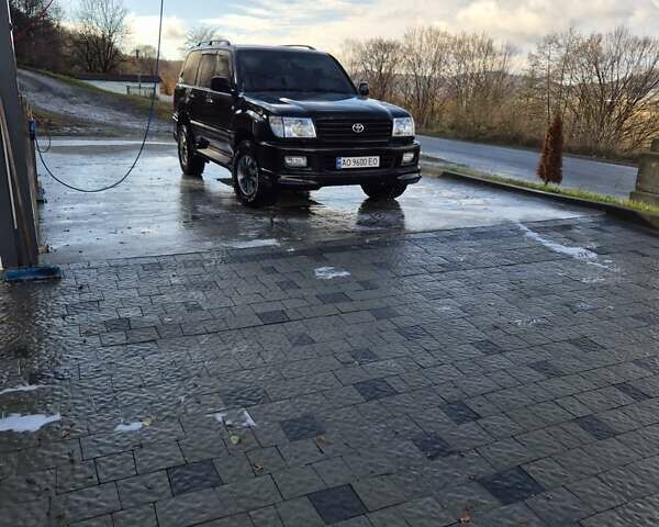 Черный Тойота Ленд Крузер, объемом двигателя 4.7 л и пробегом 287 тыс. км за 14500 $, фото 3 на Automoto.ua