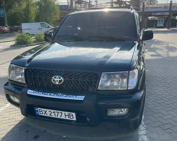 Чорний Тойота Ленд Крузер, об'ємом двигуна 4.16 л та пробігом 362 тис. км за 13000 $, фото 1 на Automoto.ua