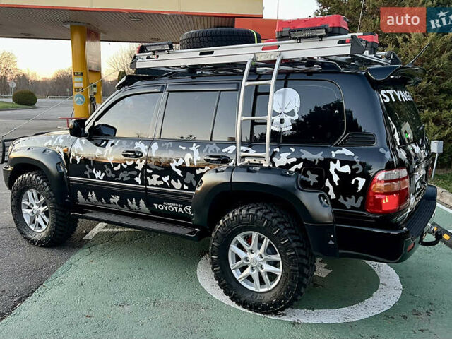 Черный Тойота Ленд Крузер, объемом двигателя 4.7 л и пробегом 430 тыс. км за 25000 $, фото 2 на Automoto.ua