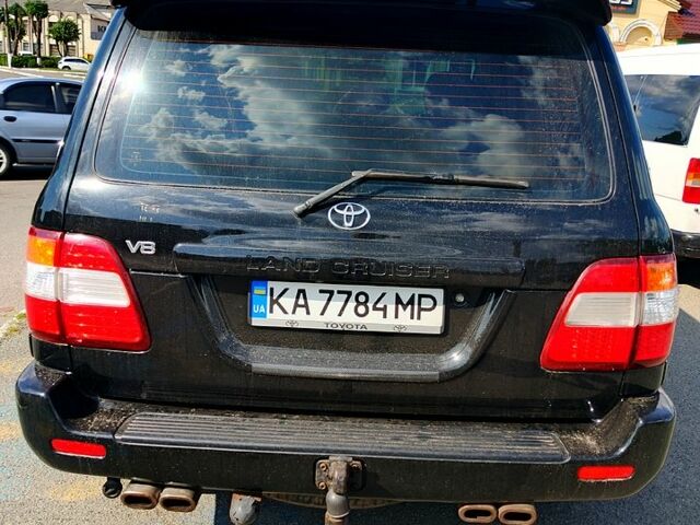 Черный Тойота Ленд Крузер, объемом двигателя 4.7 л и пробегом 486 тыс. км за 13500 $, фото 11 на Automoto.ua