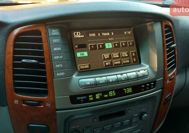 Чорний Тойота Ленд Крузер, об'ємом двигуна 4.7 л та пробігом 255 тис. км за 16526 $, фото 1 на Automoto.ua