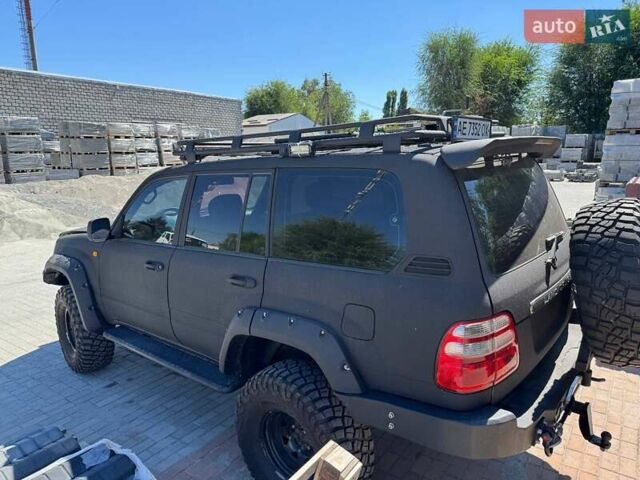 Черный Тойота Ленд Крузер, объемом двигателя 4.16 л и пробегом 242 тыс. км за 27000 $, фото 3 на Automoto.ua