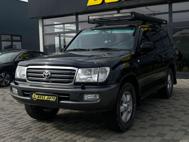 Тойота Ленд Крузер 2003 в Мукачеве на Automoto.ua Черный Тойота Ленд Крузер, объемом двигателя 4.7 л и пробегом 328 тыс. км за 17990 $, фото 2 на Automoto.ua