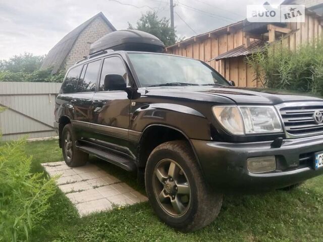 Чорний Тойота Ленд Крузер, об'ємом двигуна 4.7 л та пробігом 340 тис. км за 12500 $, фото 7 на Automoto.ua