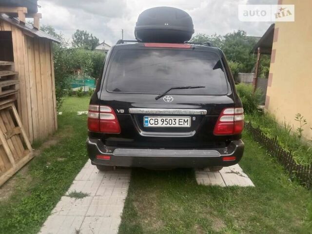 Чорний Тойота Ленд Крузер, об'ємом двигуна 4.7 л та пробігом 340 тис. км за 12500 $, фото 2 на Automoto.ua