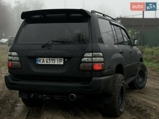 Черный Тойота Ленд Крузер, объемом двигателя 4.16 л и пробегом 400 тыс. км за 15000 $, фото 8 на Automoto.ua