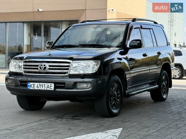 Черный Тойота Ленд Крузер, объемом двигателя 4.5 л и пробегом 290 тыс. км за 13200 $, фото 1 на Automoto.ua
