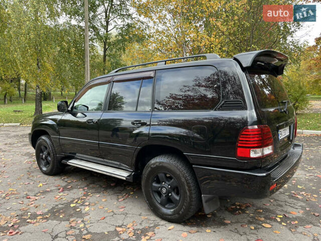 Черный Тойота Ленд Крузер, объемом двигателя 4.16 л и пробегом 560 тыс. км за 18499 $, фото 4 на Automoto.ua