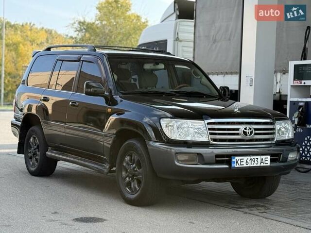 Черный Тойота Ленд Крузер, объемом двигателя 4.5 л и пробегом 290 тыс. км за 13200 $, фото 4 на Automoto.ua