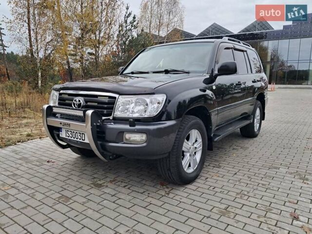 Черный Тойота Ленд Крузер, объемом двигателя 4.66 л и пробегом 337 тыс. км за 20700 $, фото 9 на Automoto.ua