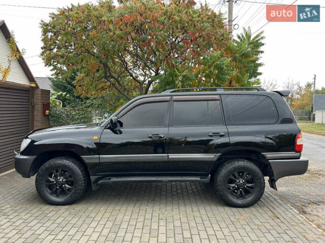 Черный Тойота Ленд Крузер, объемом двигателя 4.2 л и пробегом 336 тыс. км за 22400 $, фото 5 на Automoto.ua