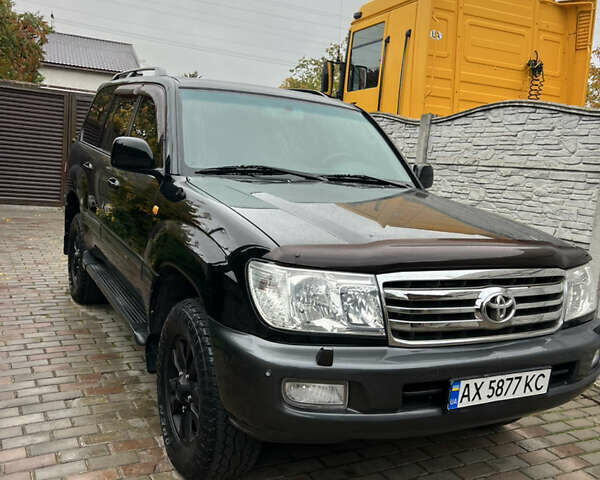 Черный Тойота Ленд Крузер, объемом двигателя 4.2 л и пробегом 336 тыс. км за 22400 $, фото 2 на Automoto.ua