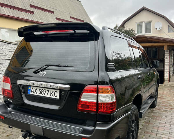Черный Тойота Ленд Крузер, объемом двигателя 4.2 л и пробегом 336 тыс. км за 22400 $, фото 4 на Automoto.ua