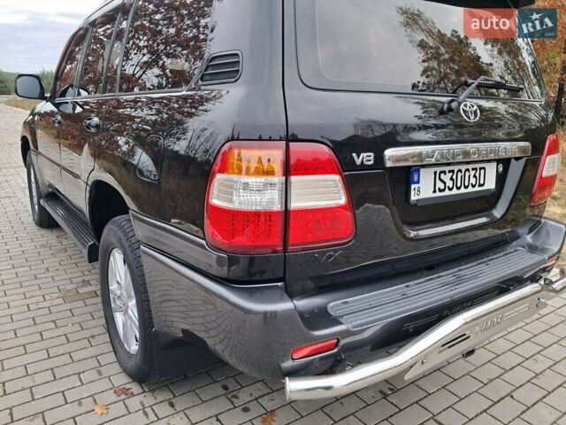 Черный Тойота Ленд Крузер, объемом двигателя 4.66 л и пробегом 337 тыс. км за 20700 $, фото 15 на Automoto.ua