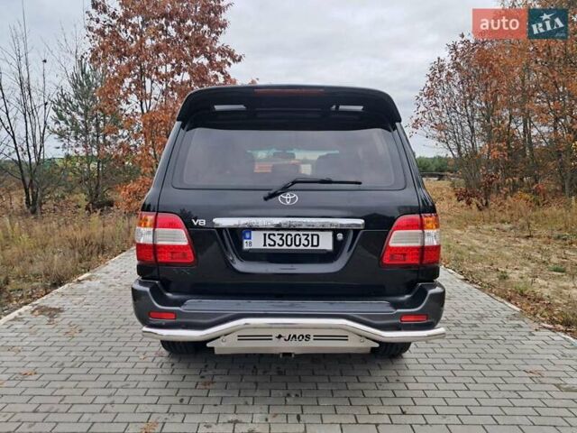 Черный Тойота Ленд Крузер, объемом двигателя 4.66 л и пробегом 337 тыс. км за 20700 $, фото 16 на Automoto.ua