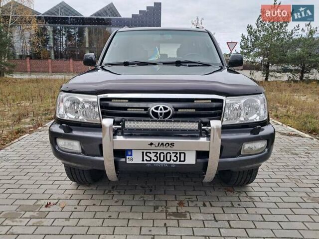 Черный Тойота Ленд Крузер, объемом двигателя 4.66 л и пробегом 337 тыс. км за 20700 $, фото 3 на Automoto.ua