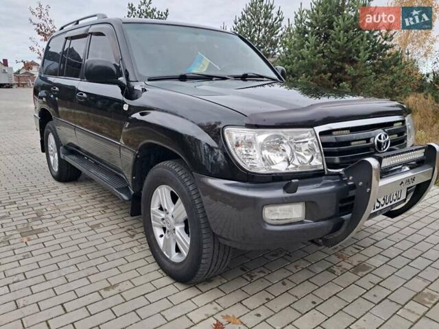 Черный Тойота Ленд Крузер, объемом двигателя 4.66 л и пробегом 337 тыс. км за 20700 $, фото 5 на Automoto.ua