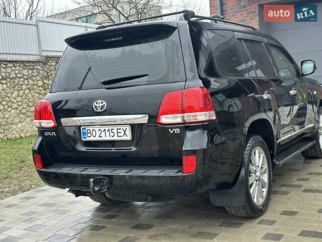 Черный Тойота Ленд Крузер, объемом двигателя 4.46 л и пробегом 284 тыс. км за 25999 $, фото 17 на Automoto.ua
