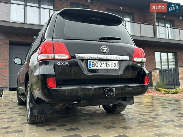 Черный Тойота Ленд Крузер, объемом двигателя 4.46 л и пробегом 284 тыс. км за 25999 $, фото 19 на Automoto.ua