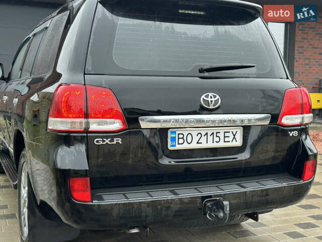 Черный Тойота Ленд Крузер, объемом двигателя 4.46 л и пробегом 284 тыс. км за 25999 $, фото 18 на Automoto.ua