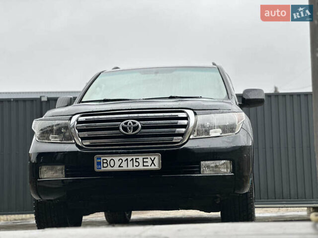 Черный Тойота Ленд Крузер, объемом двигателя 4.46 л и пробегом 284 тыс. км за 25999 $, фото 2 на Automoto.ua