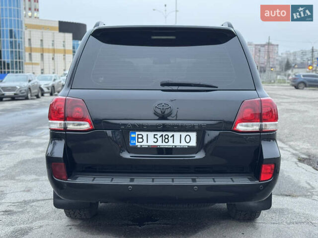 Черный Тойота Ленд Крузер, объемом двигателя 4.5 л и пробегом 335 тыс. км за 23500 $, фото 4 на Automoto.ua