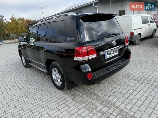 Черный Тойота Ленд Крузер, объемом двигателя 4.5 л и пробегом 327 тыс. км за 28500 $, фото 4 на Automoto.ua