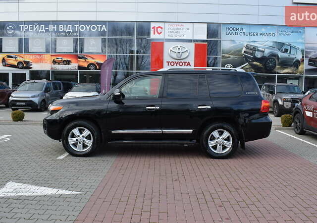 Черный Тойота Ленд Крузер, объемом двигателя 4.46 л и пробегом 155 тыс. км за 37600 $, фото 2 на Automoto.ua