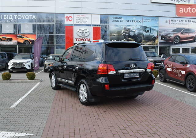 Черный Тойота Ленд Крузер, объемом двигателя 4.46 л и пробегом 155 тыс. км за 37600 $, фото 1 на Automoto.ua