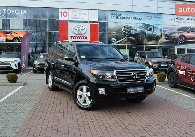 Черный Тойота Ленд Крузер, объемом двигателя 4.46 л и пробегом 155 тыс. км за 37600 $, фото 17 на Automoto.ua