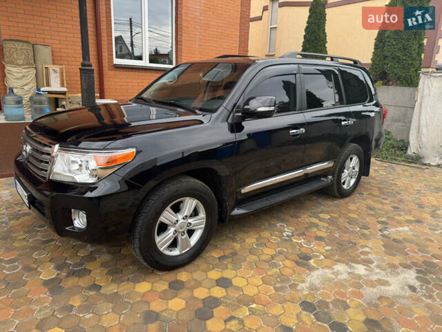 Черный Тойота Ленд Крузер, объемом двигателя 4.5 л и пробегом 117 тыс. км за 45000 $, фото 1 на Automoto.ua