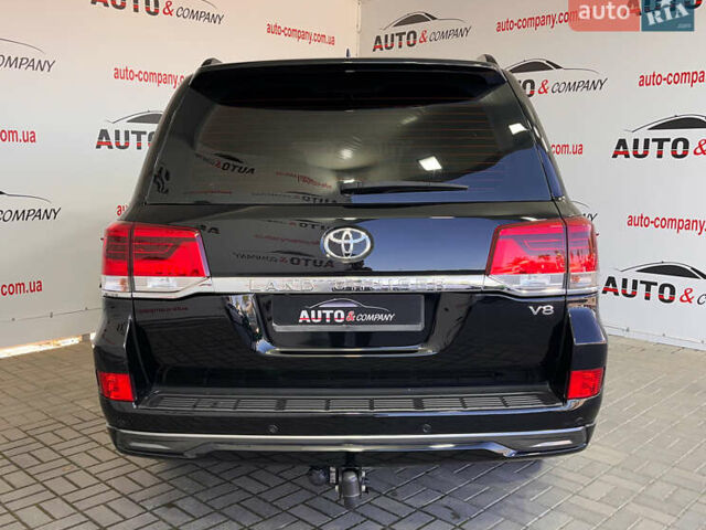 Черный Тойота Ленд Крузер, объемом двигателя 4.46 л и пробегом 184 тыс. км за 49950 $, фото 3 на Automoto.ua