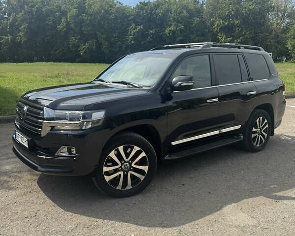 Черный Тойота Ленд Крузер, объемом двигателя 4.46 л и пробегом 156 тыс. км за 68000 $, фото 1 на Automoto.ua