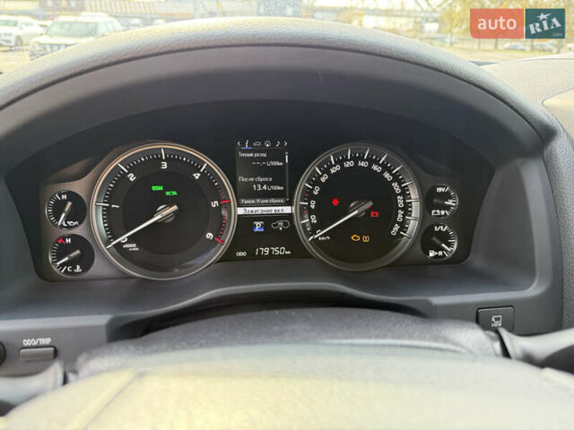 Серый Тойота Ленд Крузер, объемом двигателя 4.46 л и пробегом 179 тыс. км за 52000 $, фото 20 на Automoto.ua